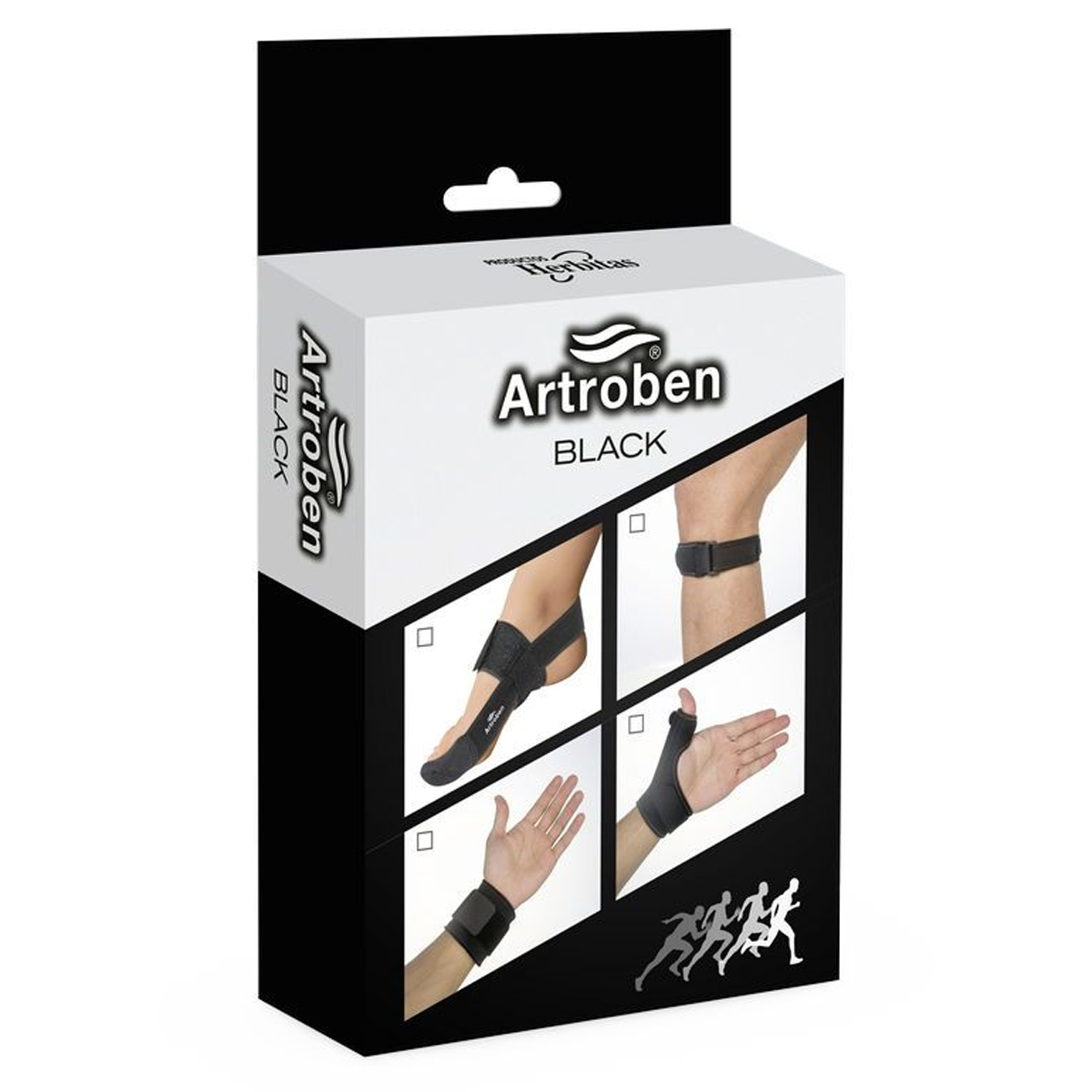 Férula correctora Hallux Valgus Línea Black talla única
